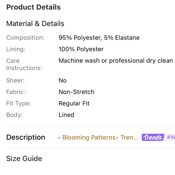 (M) MOTF FLORAL PLEATED ASYMMETRIC-NECK MIDI DRESS - Picture 8 of 8